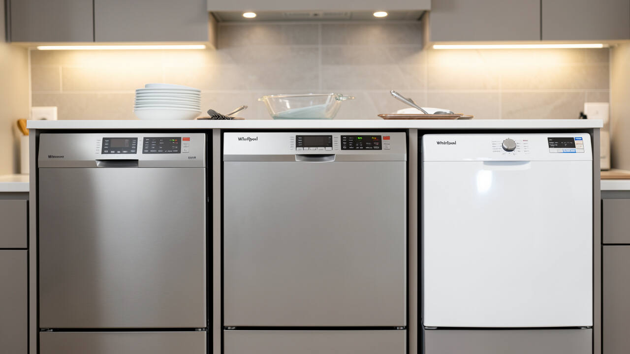 What Types of Dishwashers does Whirlpool produce?