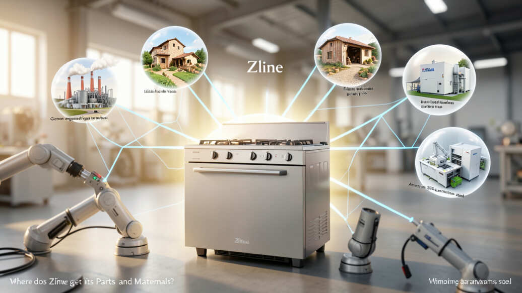 Where does Zline get its Parts and Materials?