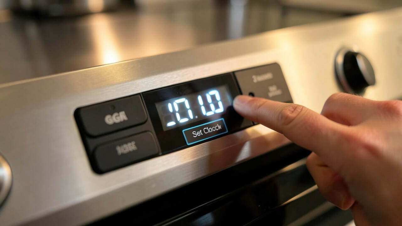 Where to Find the Set Clock Option?