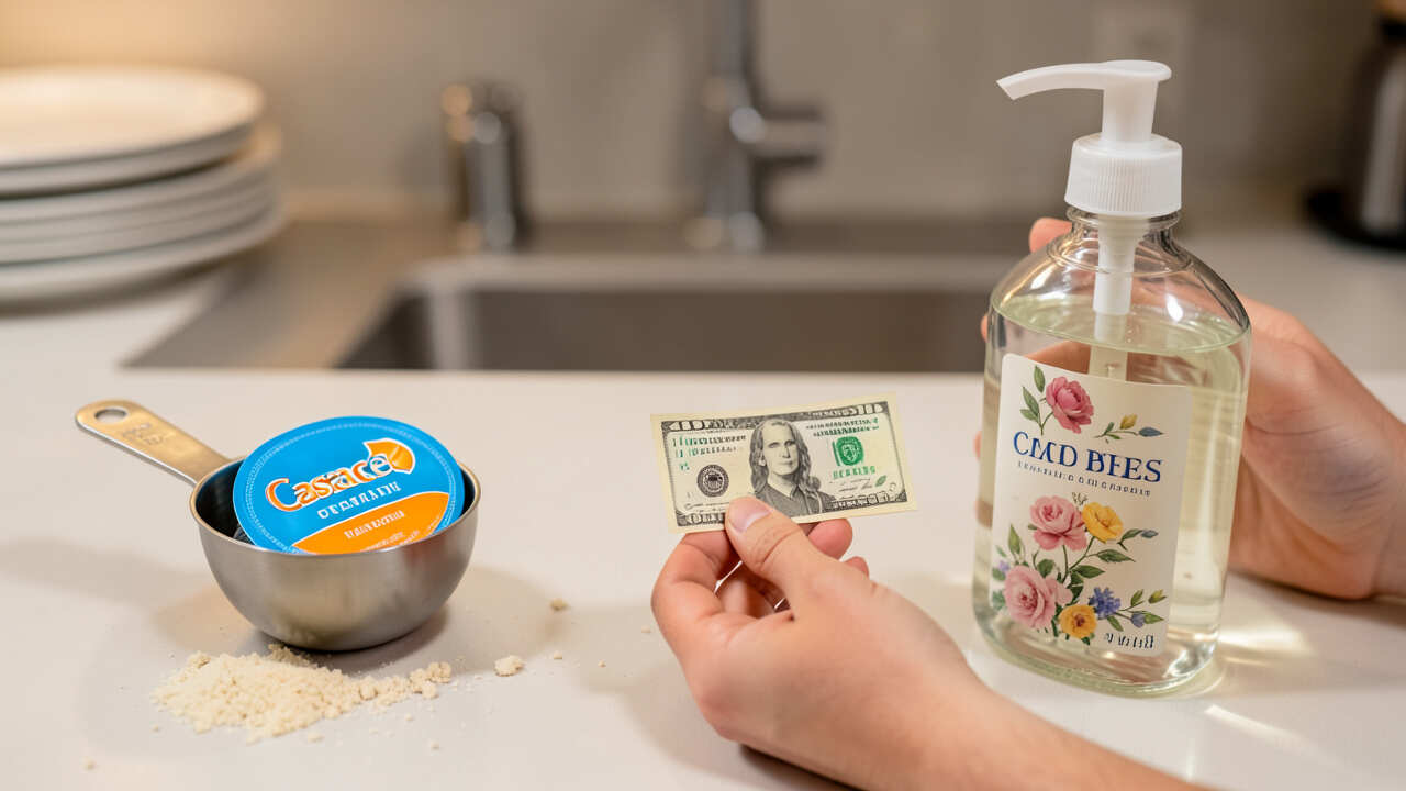 Cascade vs Dishwasher Detergent: Cost and Convenience