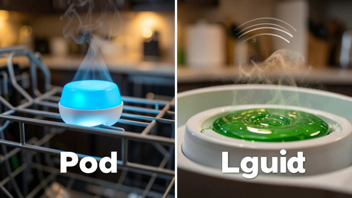 Dishwasher Pods vs Liquid: Which One Have A Stronger Scent? 