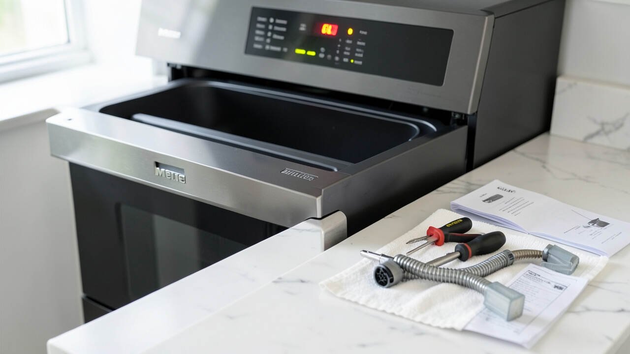 How to Fix Your Miele Dishwasher Intake Drain Light Flash Problem?