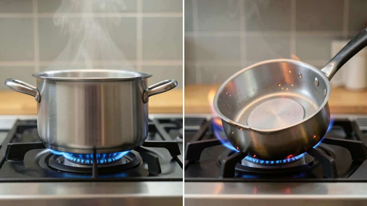 Induction Vs. Normal Cookware on Gas Stoves: Safety Concerns