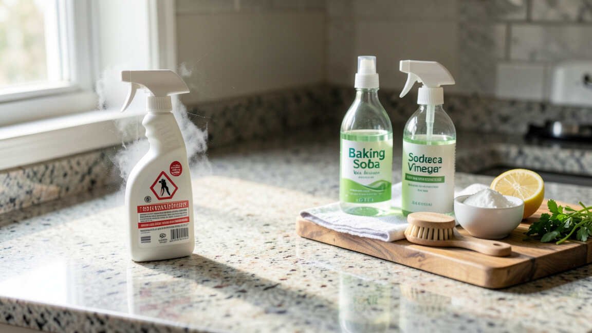 Safe Cleaning Alternatives and Best Practices for Kitchen Countertops