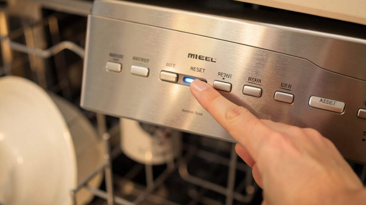 Where Can I Find My Miele Dishwasher's Reset Button?