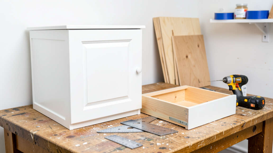 Assembling Cupboard Doors And Drawers