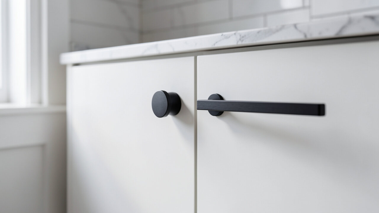 Black Knobs And Pulls