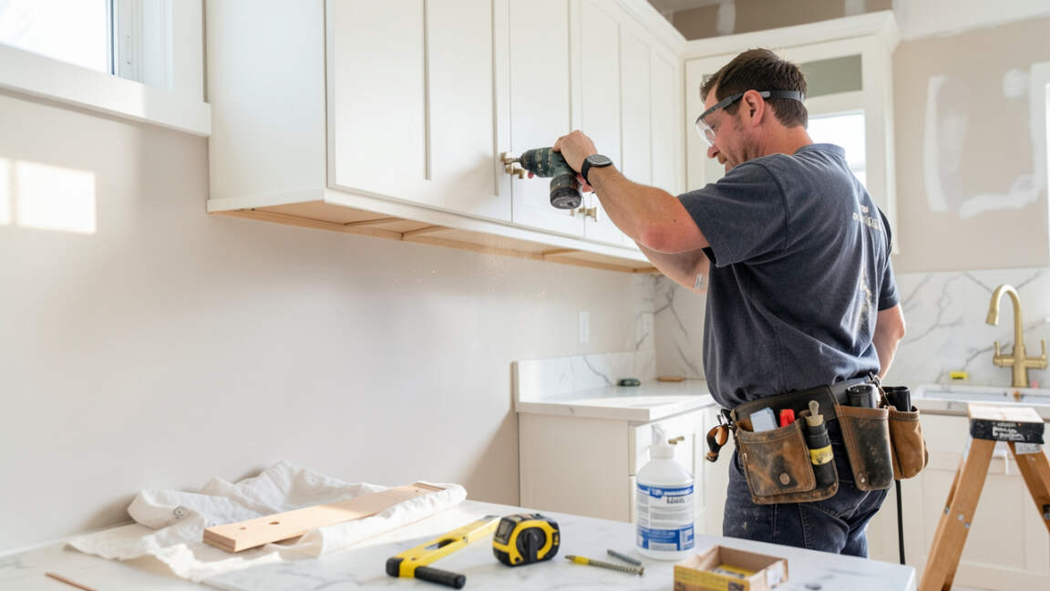 Installing The Cupboards
