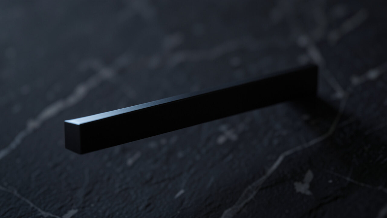 Modern Black Handles