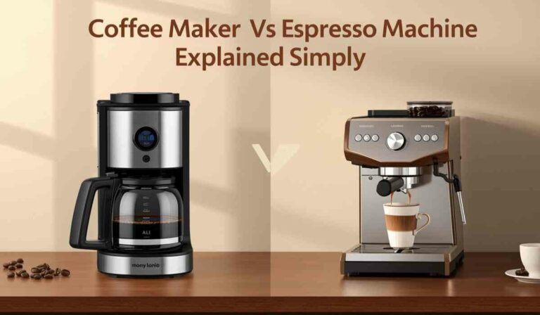 Coffee Maker vs Espresso Machine Explained Simply[1]