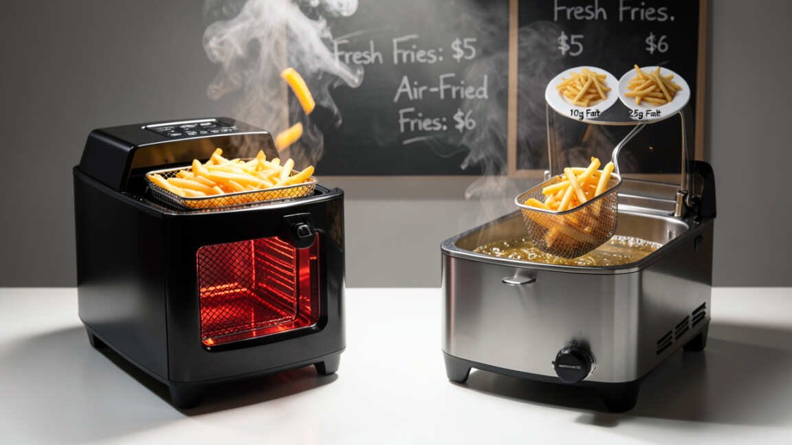 Air Fryer vs Deep Fryer Differences Explained