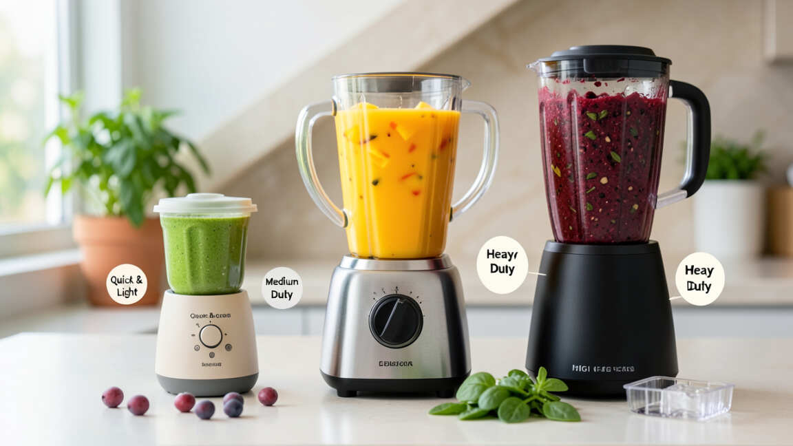 Blender Power Needs Based on Use