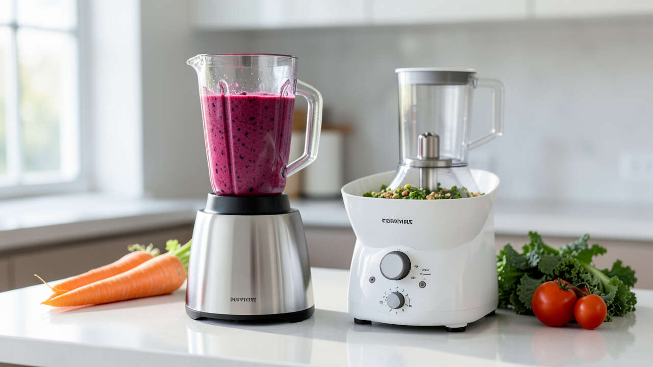 Blender vs Food Processor Differences Explained