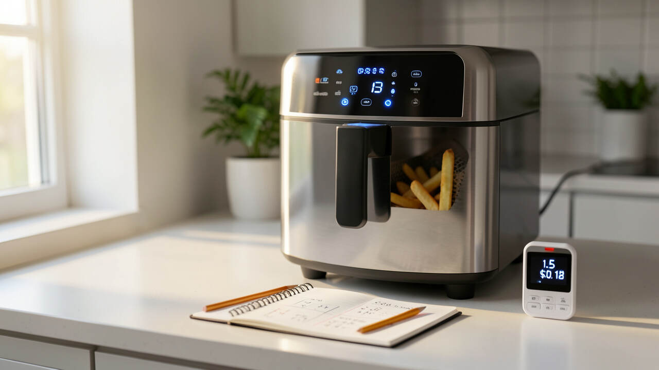 Calculating Air Fryer Energy Consumption and Cost