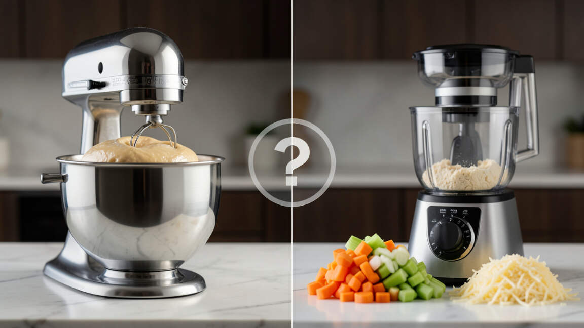 Can A Stand Mixer Do Food Processor Jobs