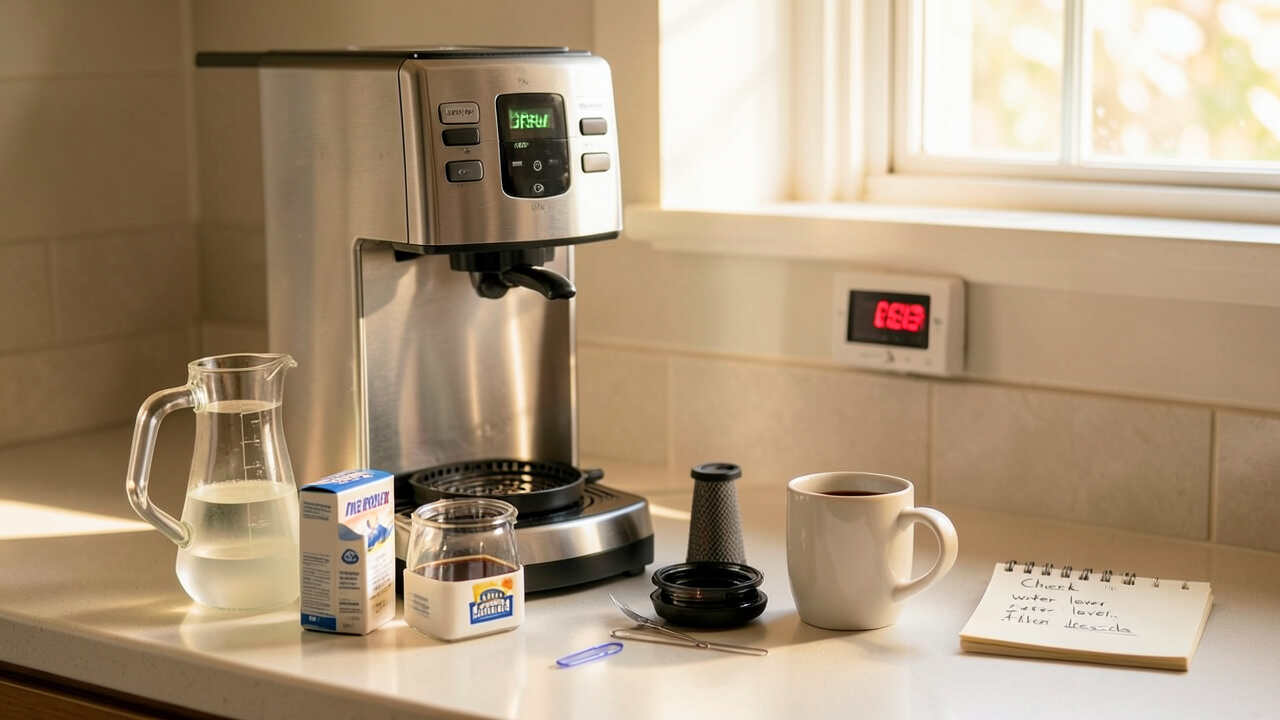 Common Coffee Maker Problems and Simple Fixes