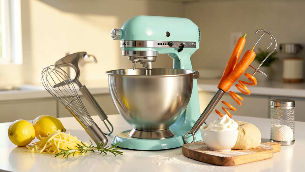 Common Stand Mixer Attachments And Their Uses