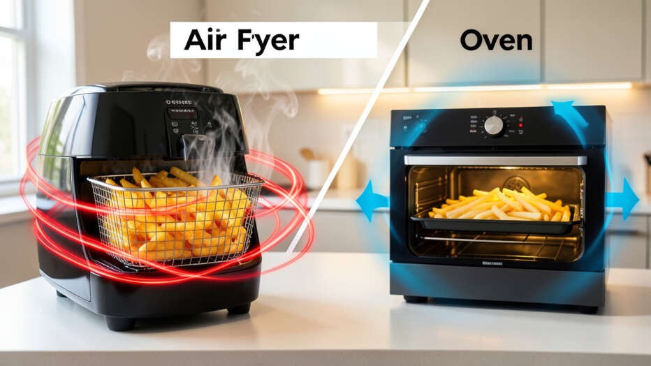 Comparing Air Fryers to Other Cooking Methods