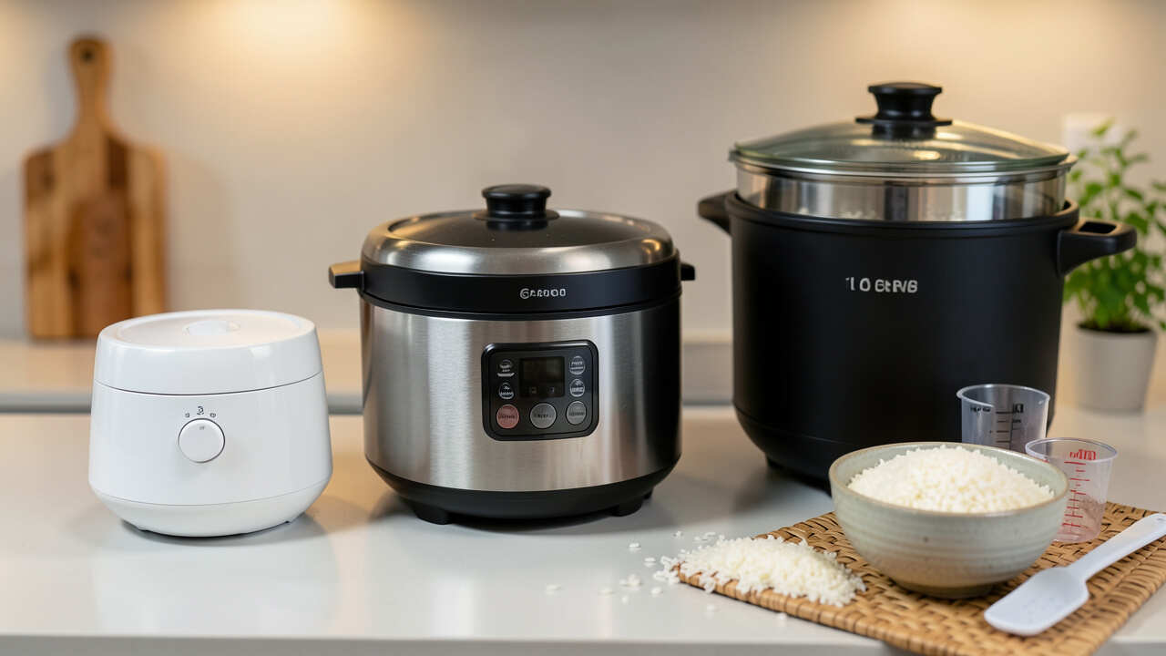 Different Types of Rice Cookers and Their Sizes