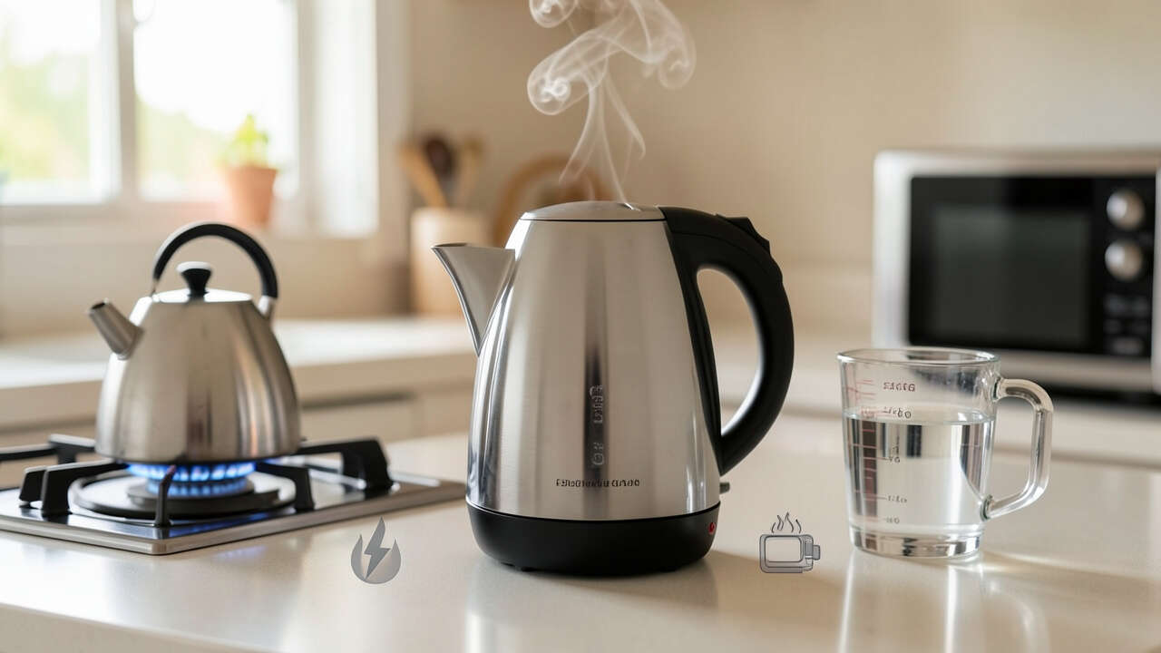 Electric Kettles vs. Other Water Heating Methods