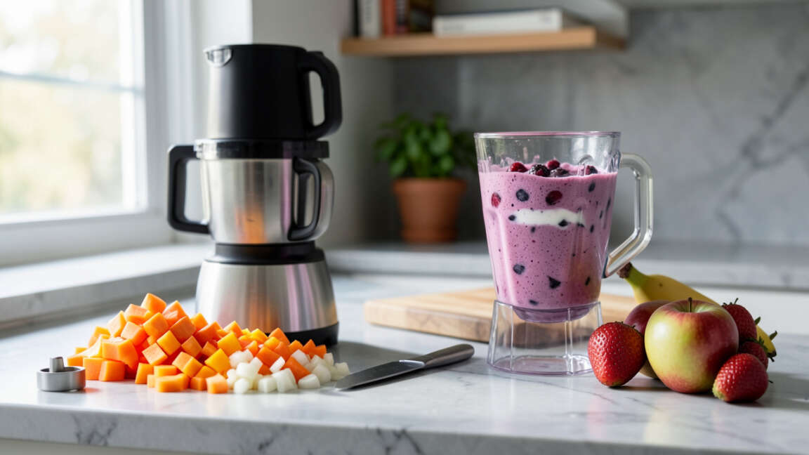 Food Processor vs Blender Comparison