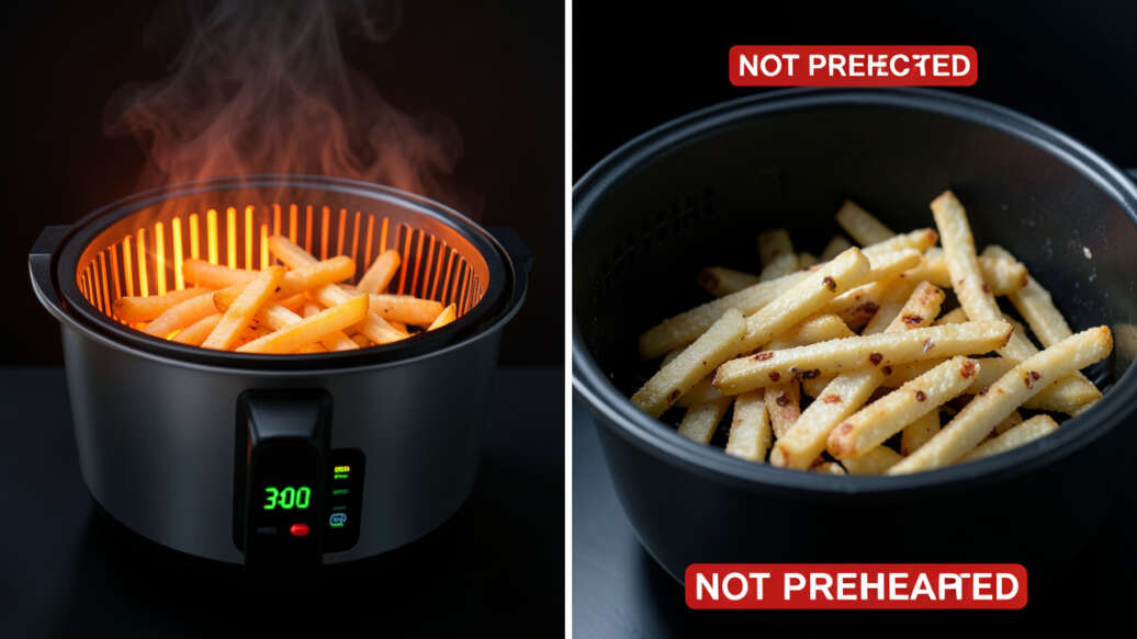 Mistake 2 Not Preheating Your Air Fryer