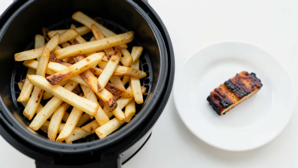 Mistake 4 Forgetting To Shake Or Flip Food