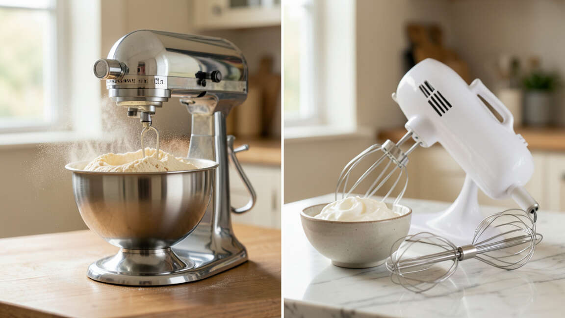 Stand Mixer vs Hand Mixer Differences Explained