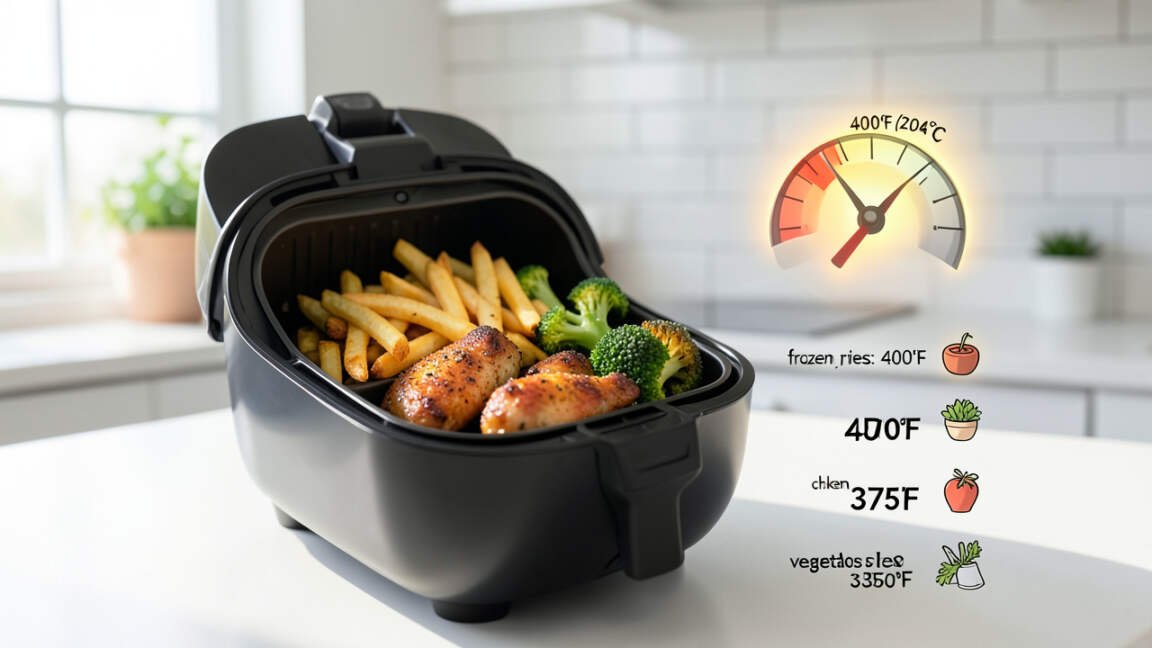 Understanding Air Fryer Cooking Temperature Range