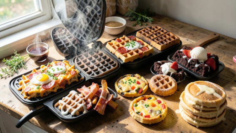 10 Creative Things You Can Make in a Waffle Maker