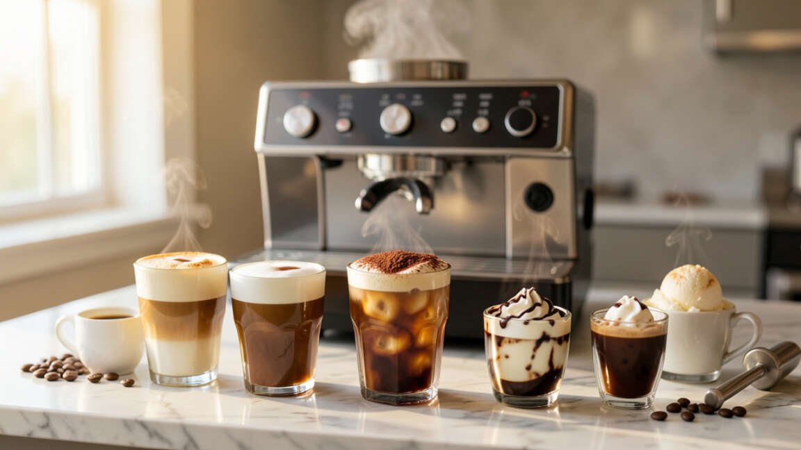 9 Coffee Drinks You Can Make with an Espresso Machine