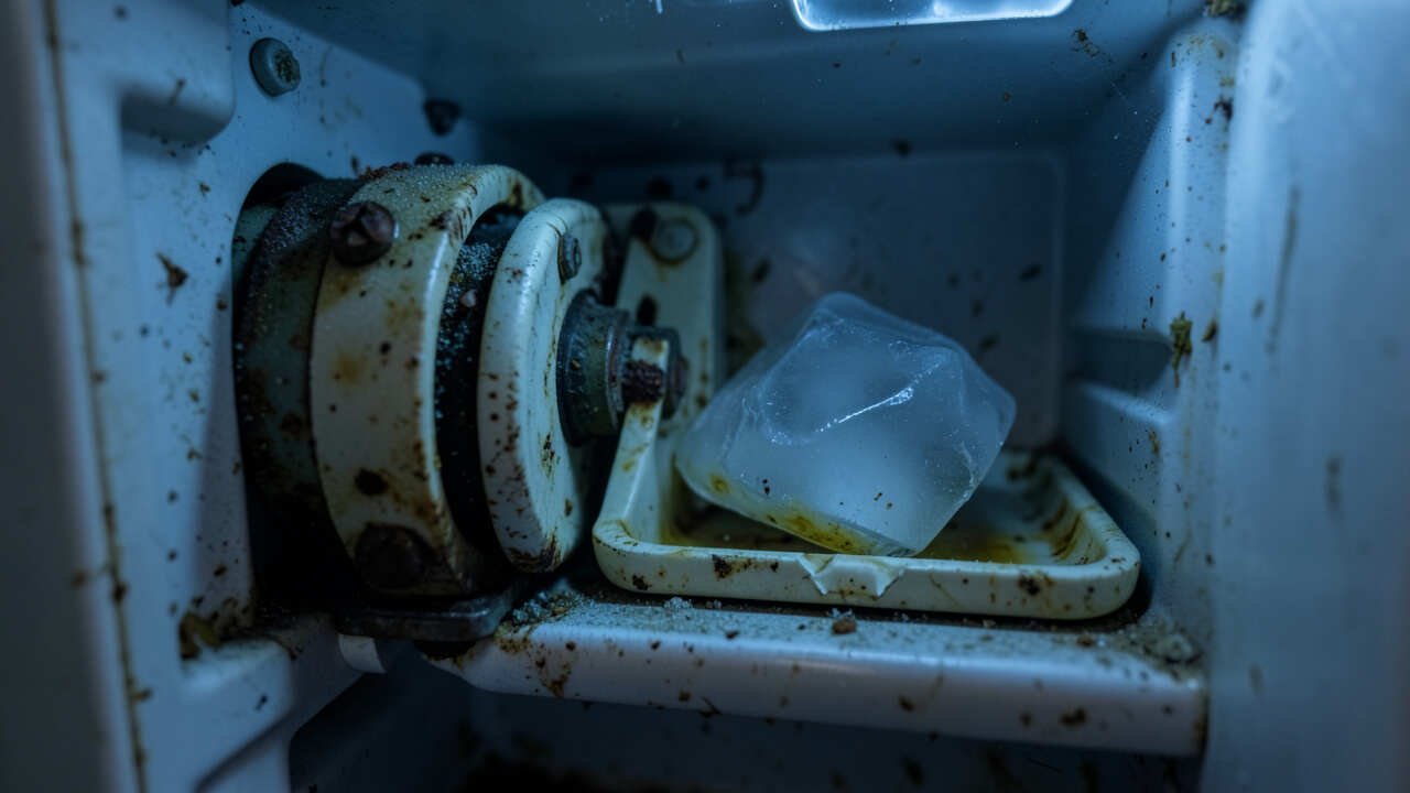 9. The Ice Maker is Simply Old