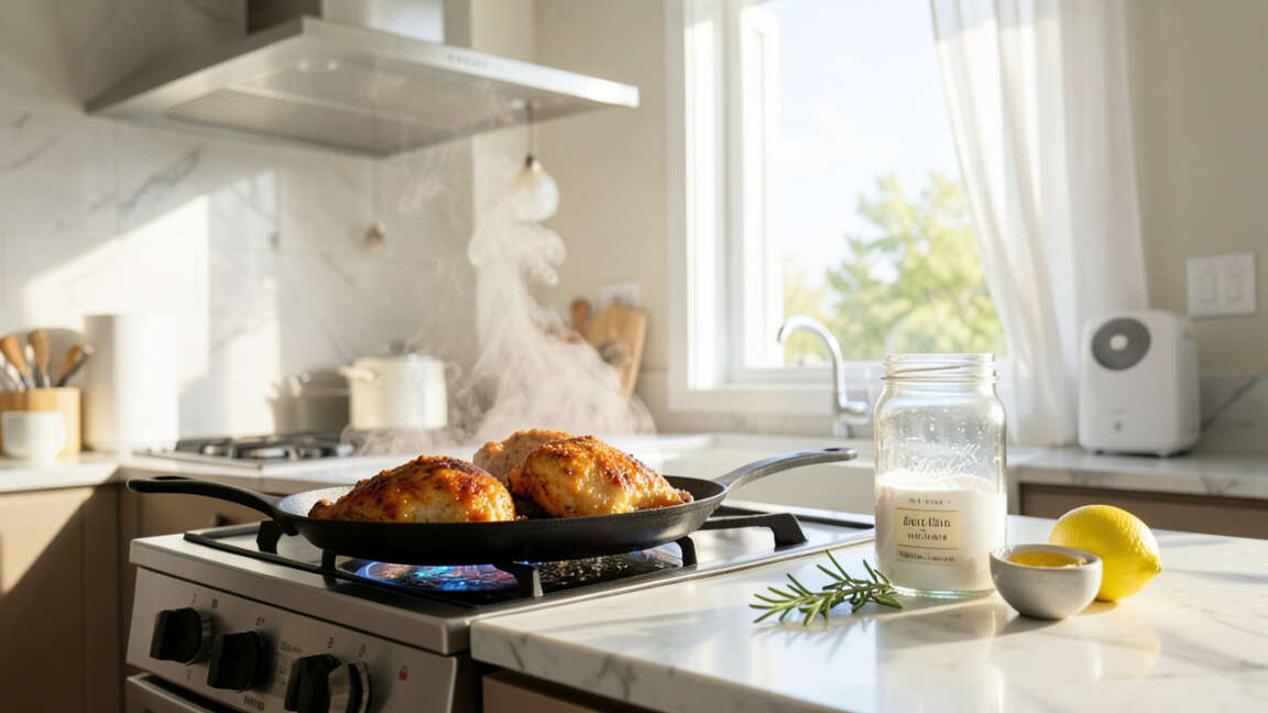 9 Ways to Reduce Oil Smell When Frying Indoors