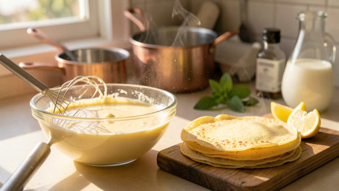 Basic Crepe Batter: The Foundation