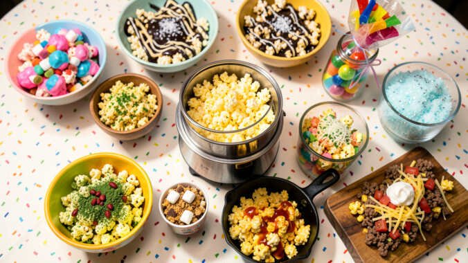 Fun Popcorn Snack Ideas for Parties