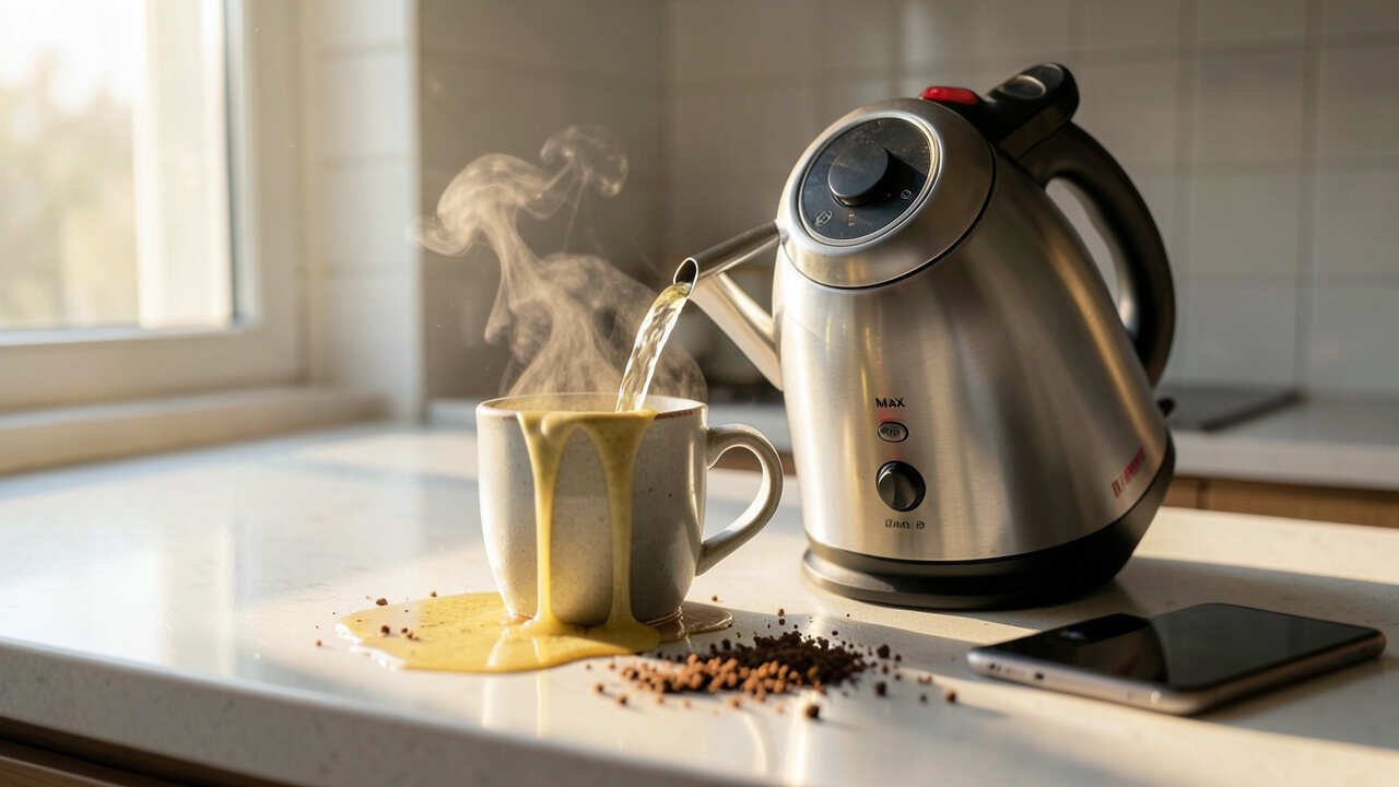 Mistake 1: Overfilling Your Electric Kettle