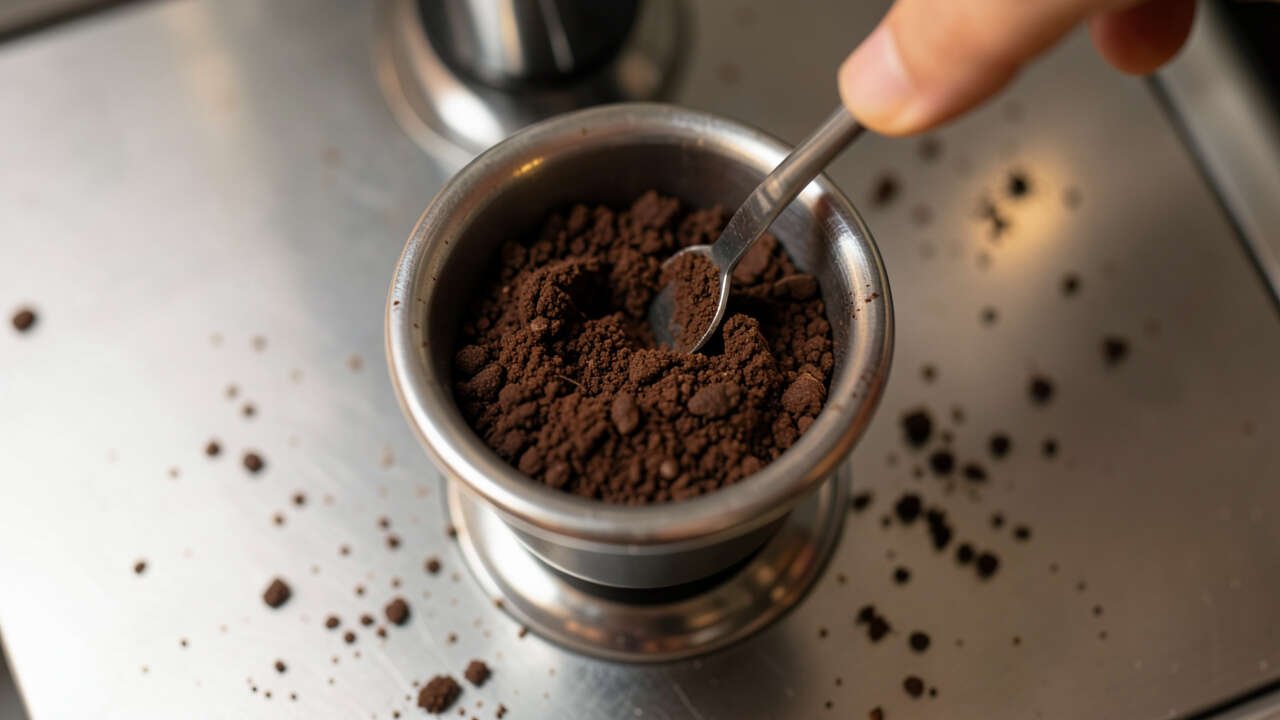 Mistake 4: Not Distributing the Coffee Evenly