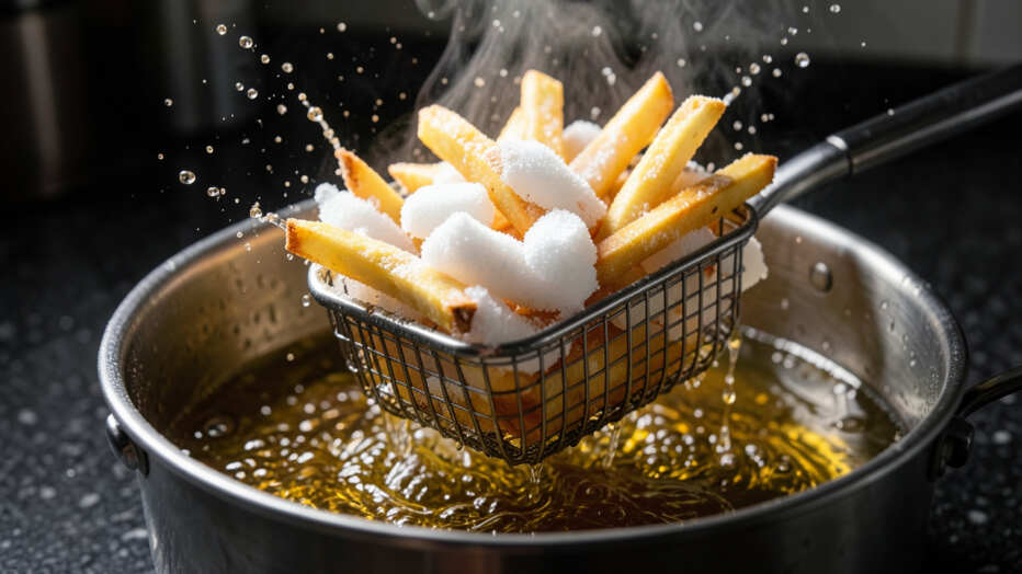 Mistake 6: Frying Food That's Too Cold or Frozen