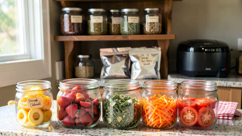 Storing Dehydrated Foods