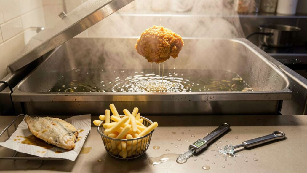 Why Food Gets Soggy When Deep Frying