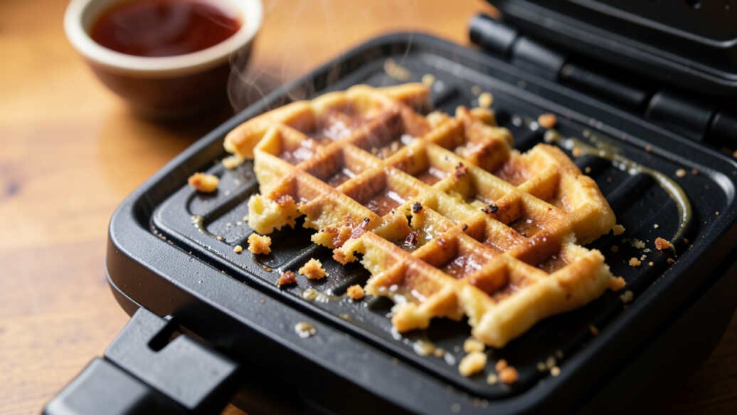 Why Waffles Stick to the Maker