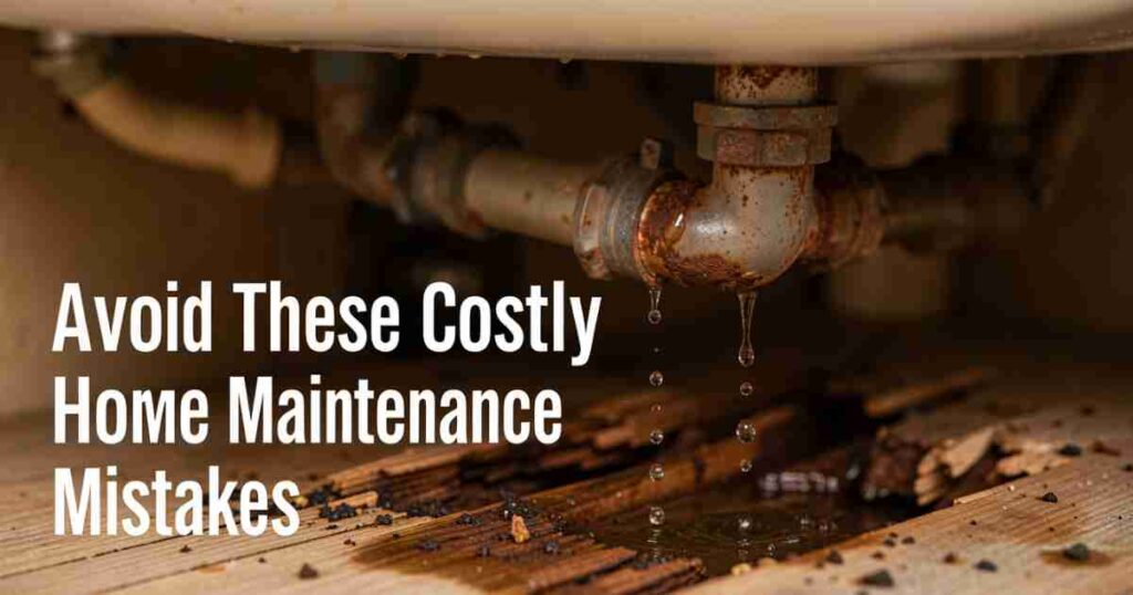 Avoid These Costly Home Maintenance Mistakes
