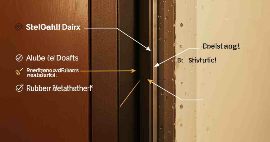 Benefits of Sealing Door Gaps