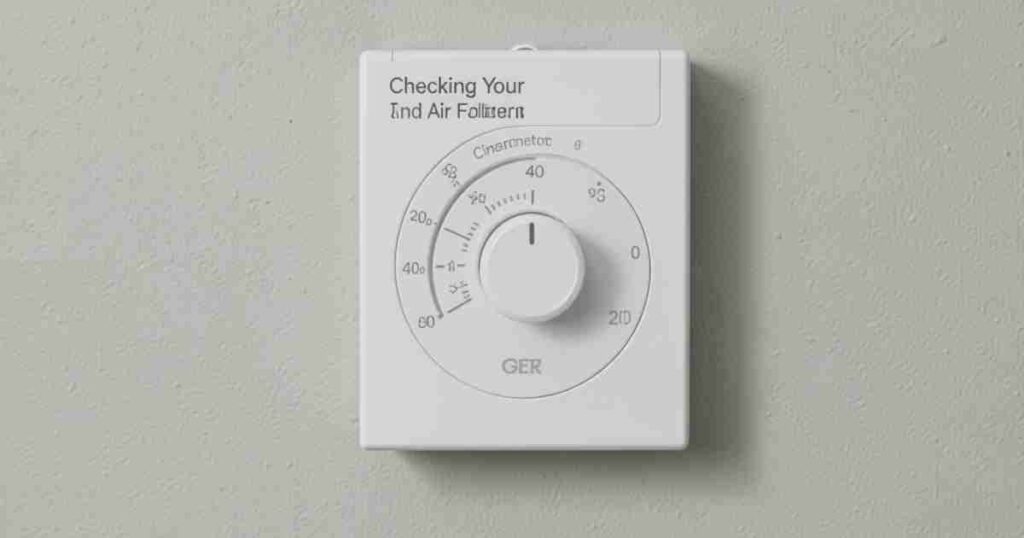 Checking Your Thermostat and Air Filters