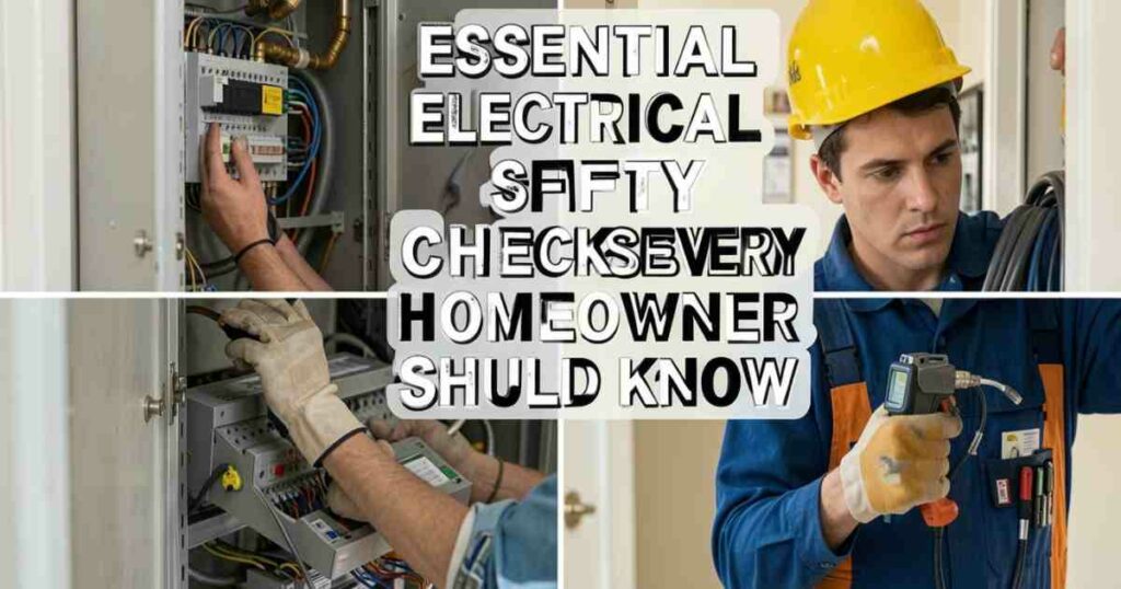 Essential Electrical Safety Checks Every Homeowner Should Know