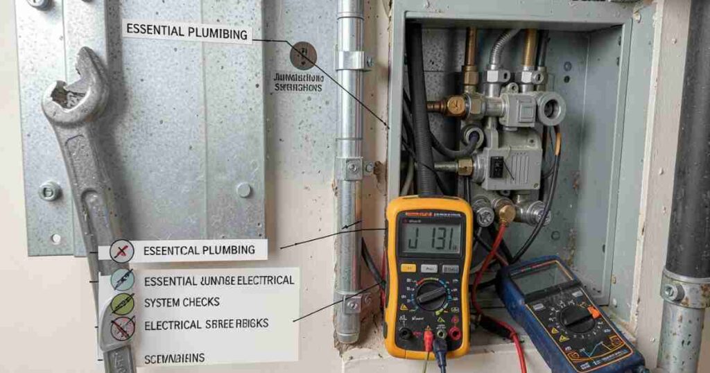 Essential Plumbing and Electrical System Checks