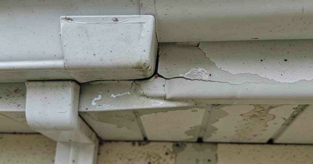 Signs of a Leaking Gutter Joint