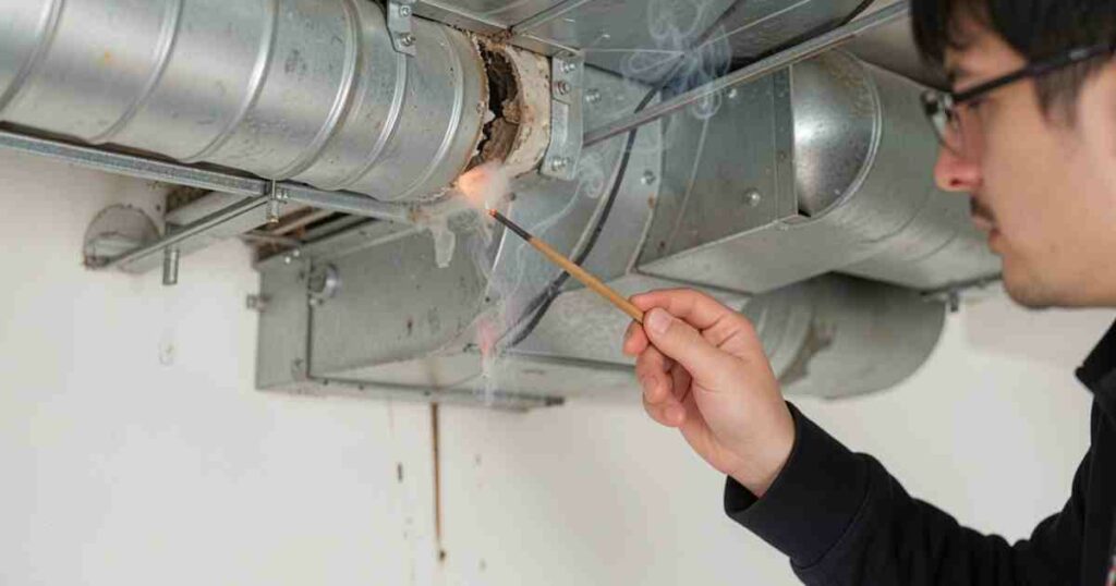 Simple Methods to Detect Air Leaks