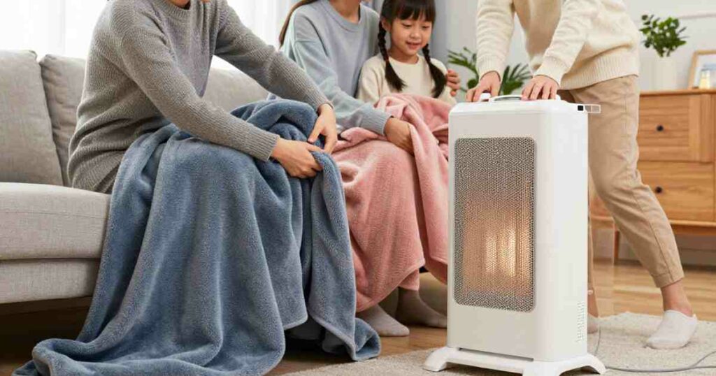 Staying Warm Safely While Waiting for Repairs