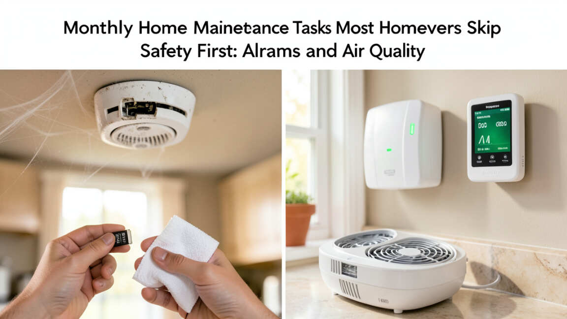 Safety First: Alarms and Air Quality